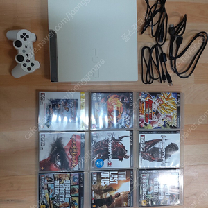 플스3(PS3)+게임 cd 9개 일괄 판매합니다.