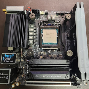 9900K + Z390 팬텀(ITX) 팝니다