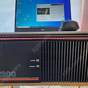 힘좋은 파워앰프 판매(영제 싸이트로닉 PPX-1200(600W+600W) 파워앰프)