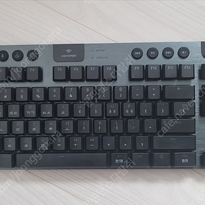 [로지텍 키보드] Logitec G913 TKL clicky 텐키리스 키보드 청축