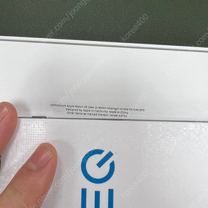 애플 워치 se2 40mm 미개봉 새상품