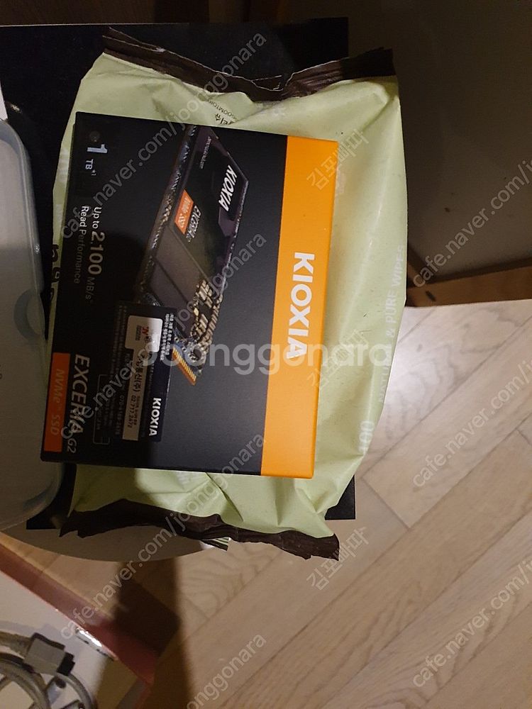 새제품 키오시아 디램있는 nvme ssd 1tb--0
