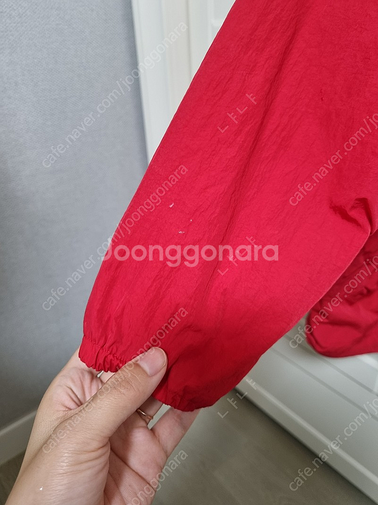 리미떼두두 레드 포인트 바람막이 점퍼 XL(120)--4