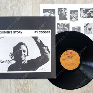 (LP 판매) 블루스락 - 라이 쿠더 (Ry Cooder) Boomer's Story 1972년 일본반