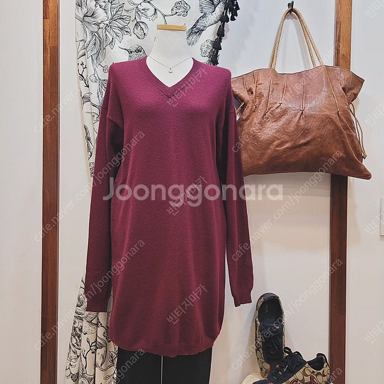 띠어리 캐시미어100 롱니트--0