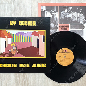 (LP 판매) 블루스락 - 라이 쿠더 (Ry Cooder) Chicken Skin Music 1976년 일본반