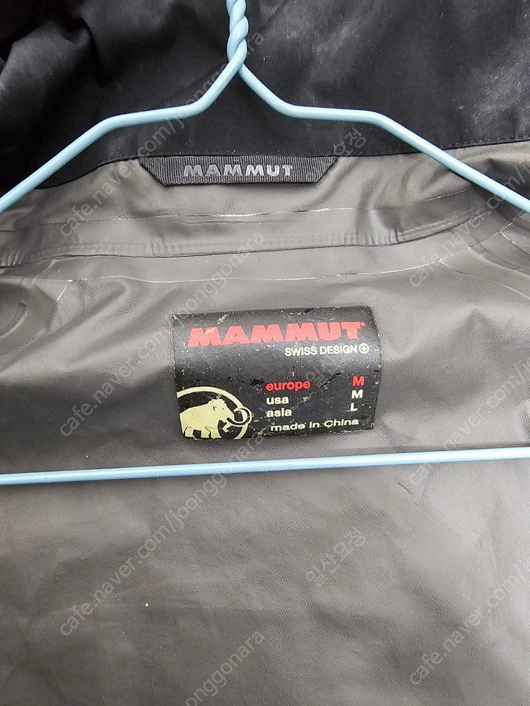 마무트 MAMMUT 남자 고어텍스 바람막이 자켓 등산점퍼 사이즈 L 100~105 이미지