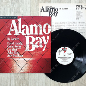 (LP 판매) 블루스락 - 라이 쿠더 (Ry Cooder) Alamo Bay (Original Sound Track) 1985년 일본반