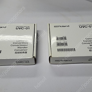 롤랜드 USB 캡처카드 팝니다. Roland UVC - 01 USB Capture