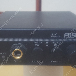 FOSTEX HP-A3 외장 DAC 겸 헤드폰 앰프