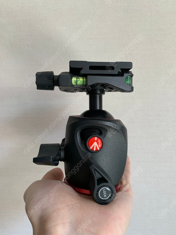 정품 Manfrotto 맨프로토 MHXPRO-BHQ6 마그네슘 볼헤드 삼각대 (플레이트 포함)