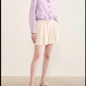 한섬 더캐시미어 - 실크블렌드칼라점퍼