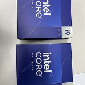 CPU 랩터레이크 i9-14900K 정품 미개봉 싸게 판매합니다.