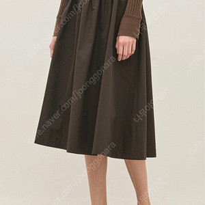 한섬 더캐시미어 - 개더링플레어스커트(66)