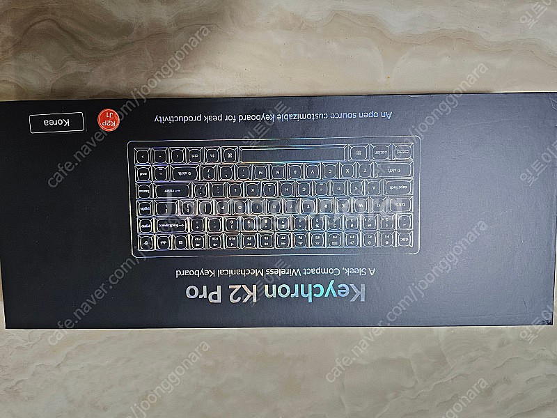 키크론 k2 pro 적축 12만원에 팝니다--2