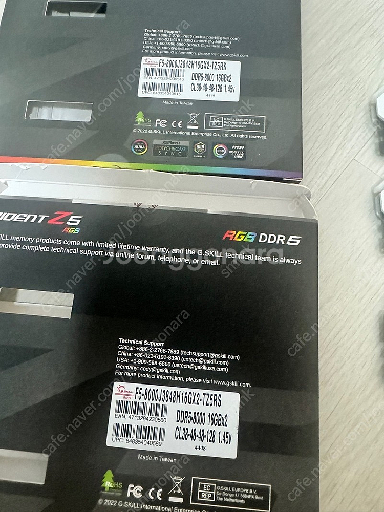 지스킬 g skill ddr5 CL38 8000Mhz ...--2