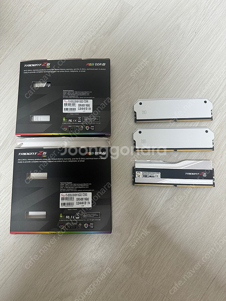 지스킬 g skill ddr5 CL38 8000Mhz ...--0