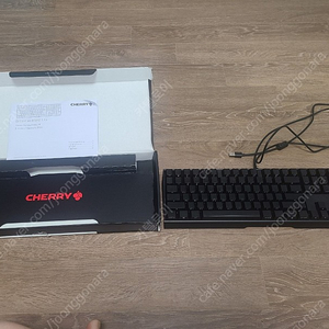 cherry mx board 3.0 블랙 갈축 키보드 팔아요