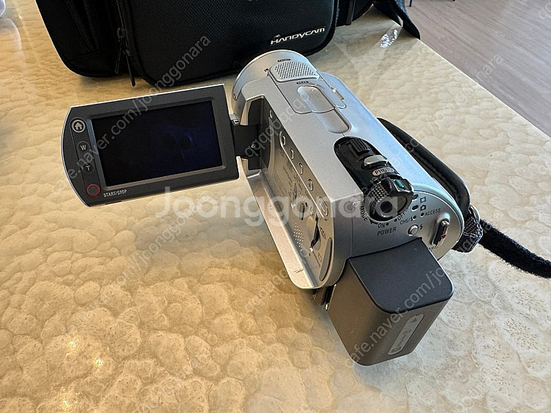 소니 핸디캠 캠코더 DCR-SR200--1