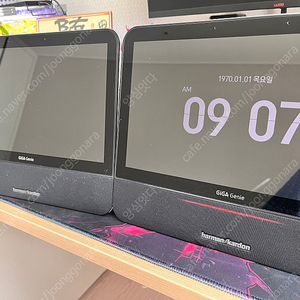 기가지니 테이블tv 2개