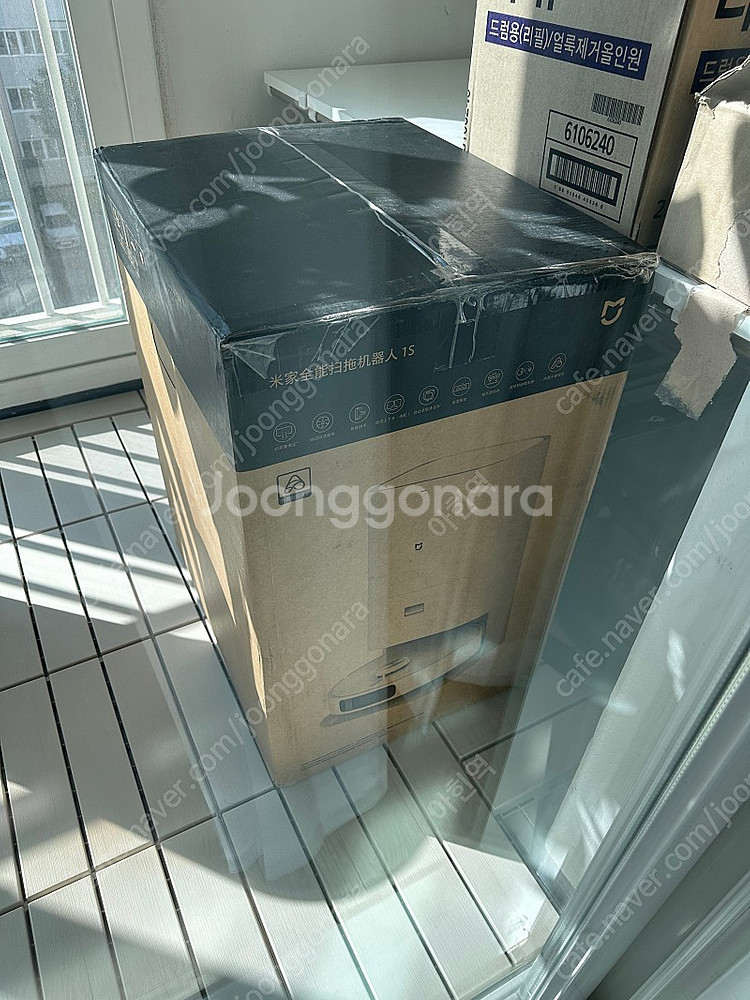 미지아 1s b116 로봇청소기 팝니다--0