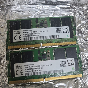 노트북 램 DDR5 32G(16Gx2) 팝니다