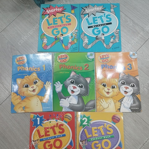 Let's Go 2Edition, Starter SB+WB, 파닉스 1,2,3권 , 1-6권 SB, 3,4WB, teacher's cards 1,2 , 렛츠고 영어교제, 레츠고영어