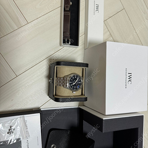 IWC 마크20 검판 브레이슬릿+브라운가죽스트랩 판매합니다