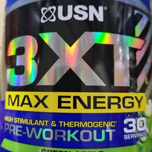 미개봉 새상품 3XT MAX ENERGY 삼슥티 맥스 에너지 부스터 프리워크아웃