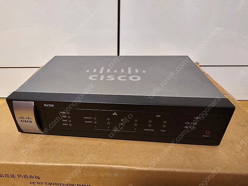 Cisco RV320 Dual Gigabit WAN VPN Router 시스코 라우터