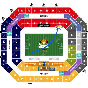 FC서울 VS 인천 유나이티드 동측 지정성 B구역 1열 단석 팝니다.