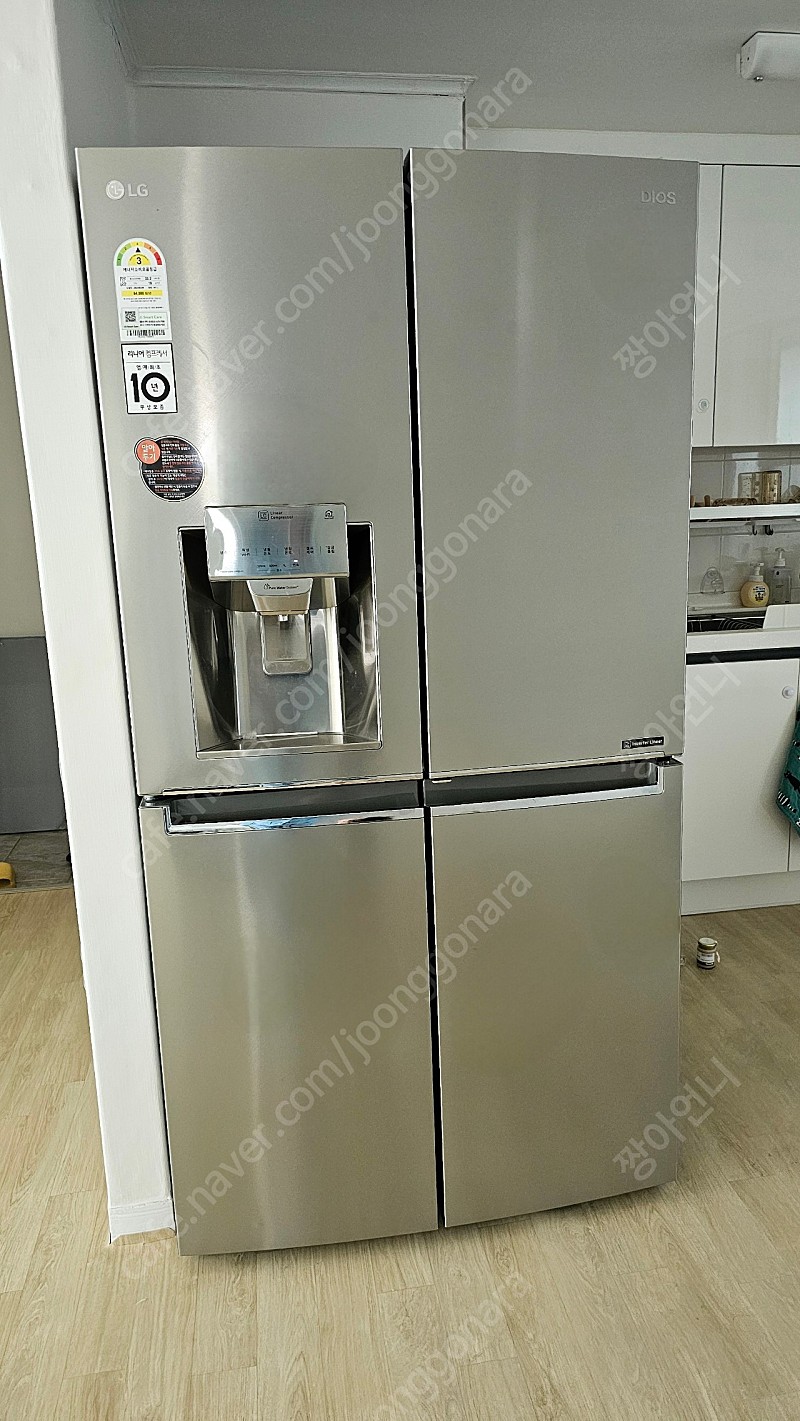 LG 디오스 정수기 냉장고 판매합니다~!