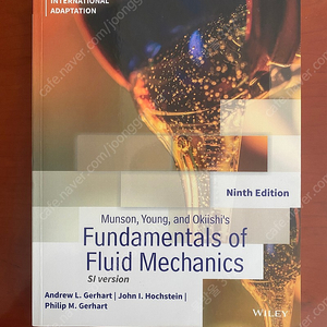 wiley Fundamentals of fluid mechanics SI