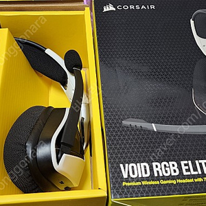 CORSAIR VOID RGB ELITE WIRELESS WHITE (커세어 보이드 엘리트) 팝니다.