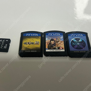 Psvita ps vita 비타 메모리카드 32GB + 게임 타이틀 3종