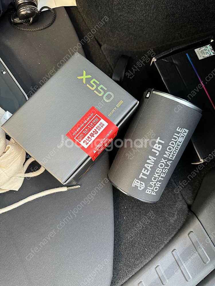 jb테슬라 블랙박스 모듈+파인뷰 x550 판매합니다 모...--0