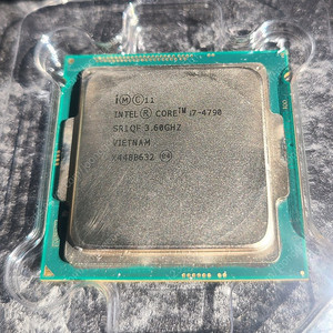 인텔 하스웰 i7 4790 CPU 팝니다. 택포 50000