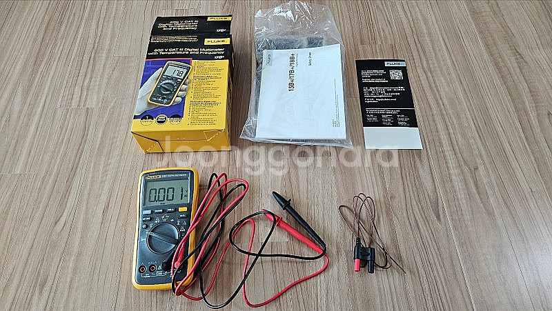 Fluke 17b+ 멀티미터--0