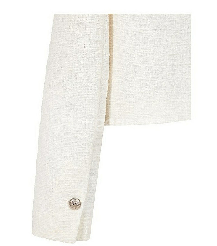 [새상품]보브(VOV) 크롭트 버튼업 트위드자켓 2022년 신상품 새상품 가격인하--7