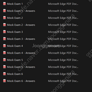 CFA 2024 mock exam 6 set