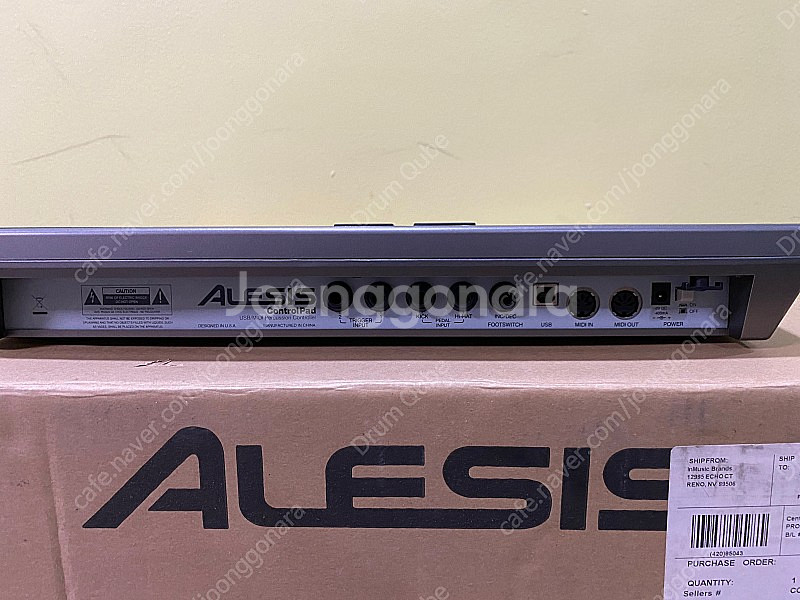 alesis controlpad 미디컨트롤패드--2
