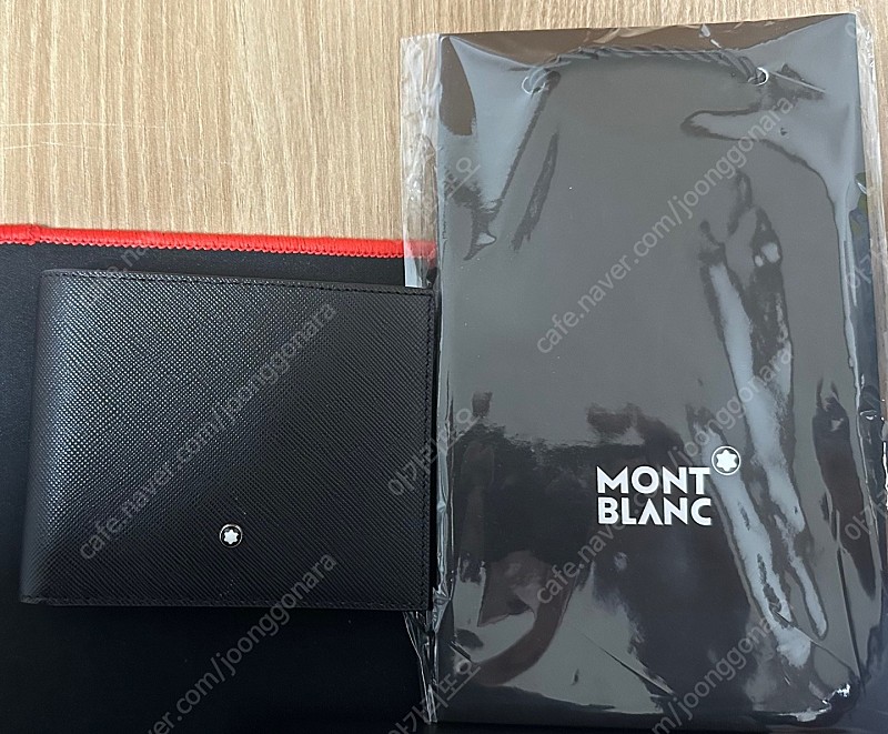 [새상품급] 몽블랑 사토리얼 6cc 반지갑 블랙