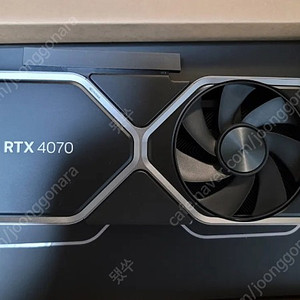 RTX4070 FE 팝니다. (택포 75), '24.2월 구매