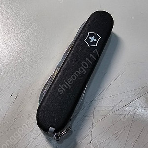 [VICTORINOX] 빅토리녹스 91mm 슈퍼팅커(1.4703) 블랙 무광 미사용 신품