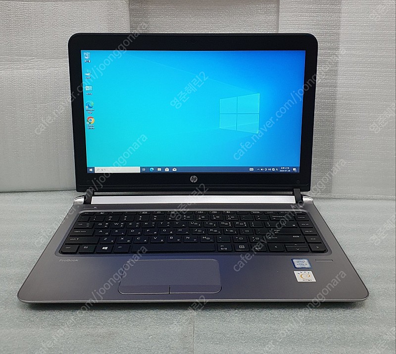 HP ProBook 430 G3 13인치 사무용 노트북 i3 6세대 8GB SSD 256GB 판매합니다.