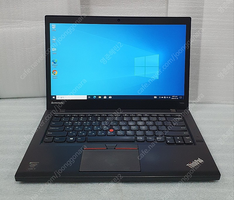 LENOVO ThinkPad T450S 14인치 사무용 노트북 i5 8GB SSD 256GB 팝니다.