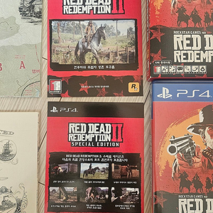 PS4 레드데드리뎀션2 스페셜 에디션 (초회코드 + 스페셜에디션 코드 미사용) 팝니다.