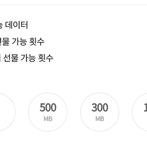 SK 데이타 데이터 2기가 3000원