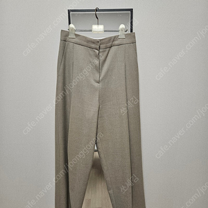 blank03 블랭크공삼 블랭크03 two way tuck pants 투웨이 턱 팬츠 와이드 울 슬랙스 베이지 s사이즈