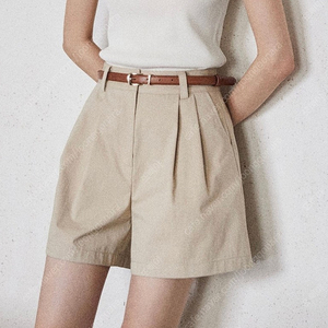 포유온 fyeo 시에 sie Henri Short Trousers 베이지